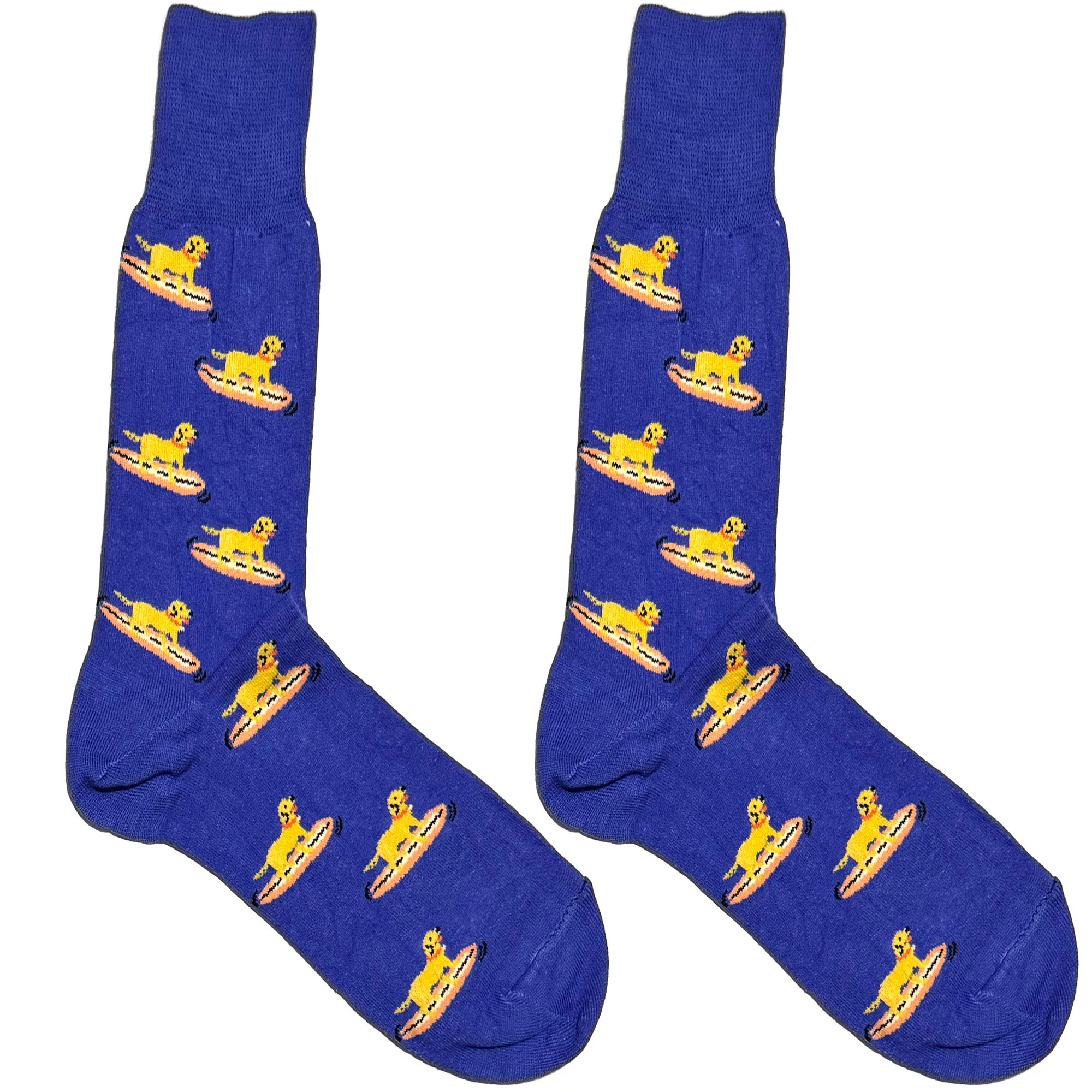 Blue Dog Surf Socks