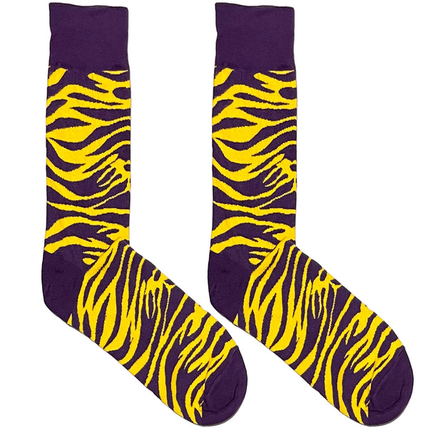 Gathering Yellow Purple Sockamoccs