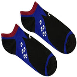 Black Alligator Eyes Ankle Socks