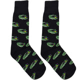 Black Alligator Socks