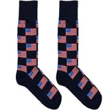 Black American Flag Socks