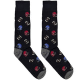 Black And Blue Rugby Socks