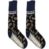 Black And Blue Rugby Socks