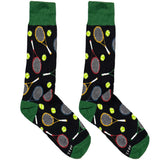 Black And Green Tennis Socks