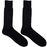 Black And Grey Dotted Socks