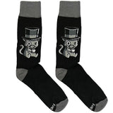 Black And Grey Rabbit Hat Socks
