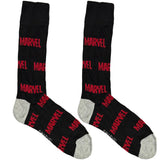 Black And Red Marvel Socks
