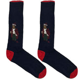 Black And Red RL Polo Winter Clothes Socks