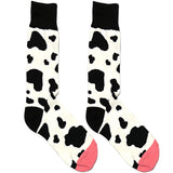 Black And White Cow Socks