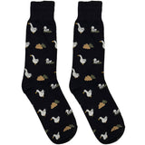 Black And White Duck Socks
