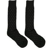 Black And White Polka Socks