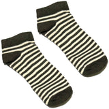 Grey Variant Stripe Ankle Socks