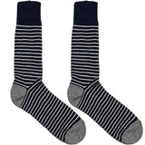 Black And White Stripes Socks