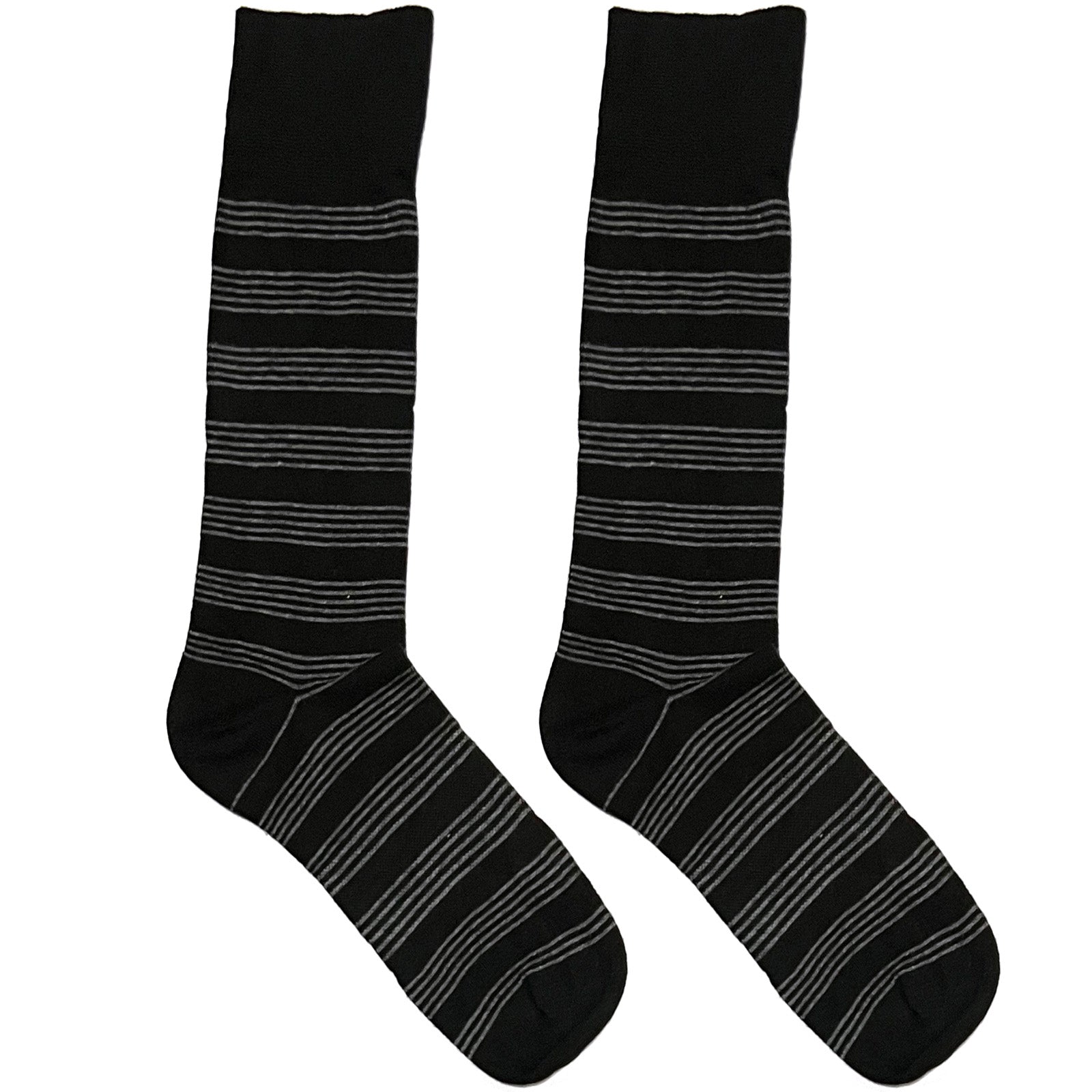 Black And White Stripes Socks
