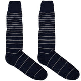 Black And White Variation Stripe Socks