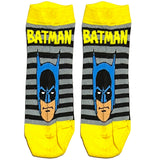 Black And Yellow Batman Ankle Socks