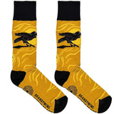 Black And Yellow Eagle Socks