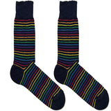 Black And Yellow Stripes Socks