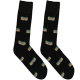 Black And Yellow Tram Socks