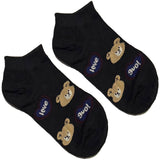 Black Bear Love Ankle Socks