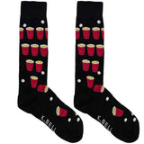 Black Beer Pong Socks