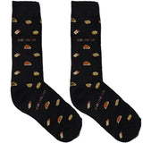 Black Belgium Bakery Short Crew Socks