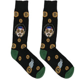 Black Bitcoin Socks