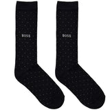 Black Boss Polka Socks