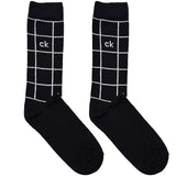 Black CK Chequered Socks
