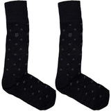 Black Champion Pattern Socks