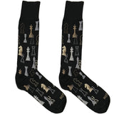 Black Chess Socks