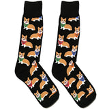 Black Corgi Socks