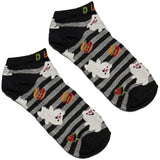 Black Cub Burger Ankle Socks