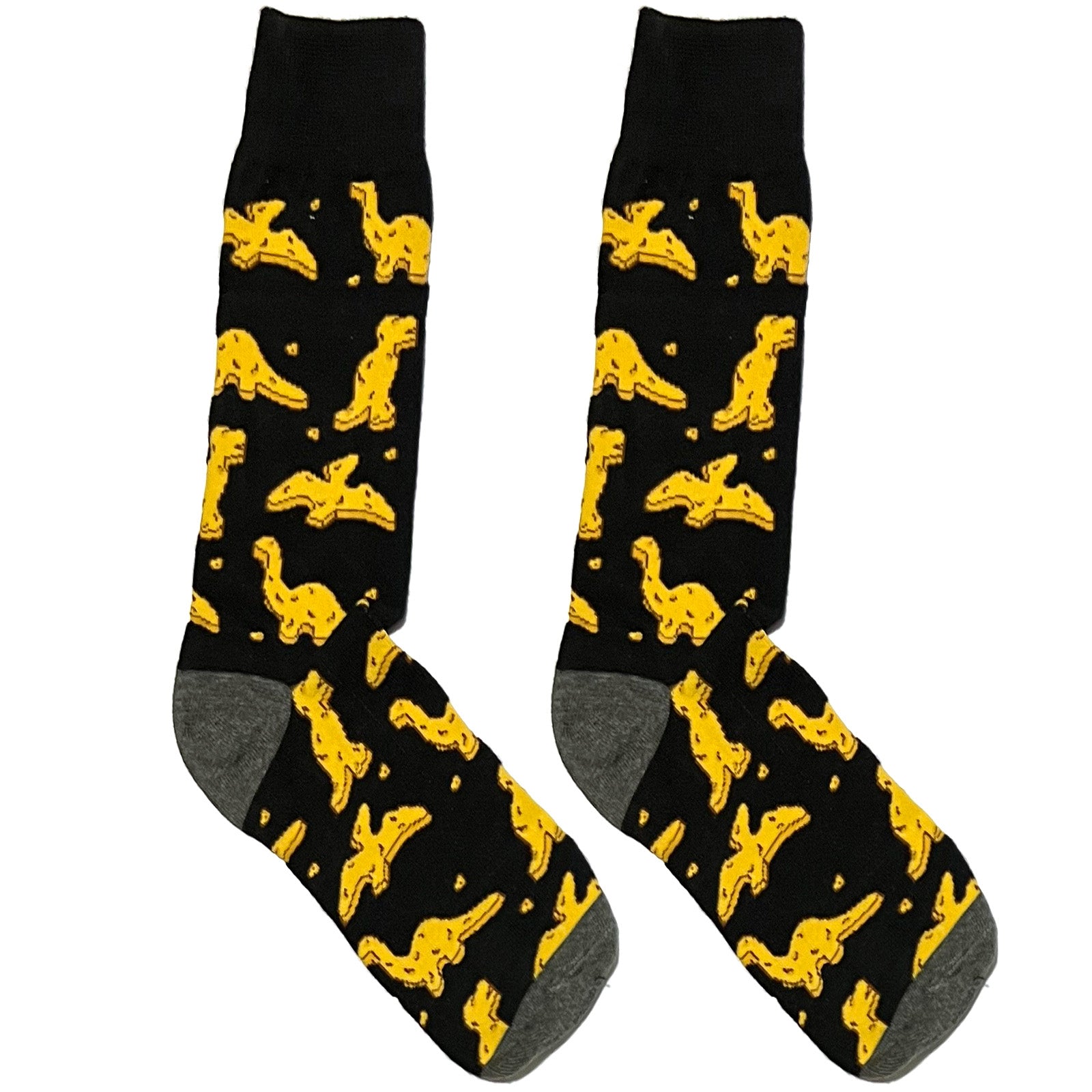Black Dino Munchies Socks