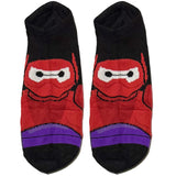 Black Disney Baymax Ankle Socks