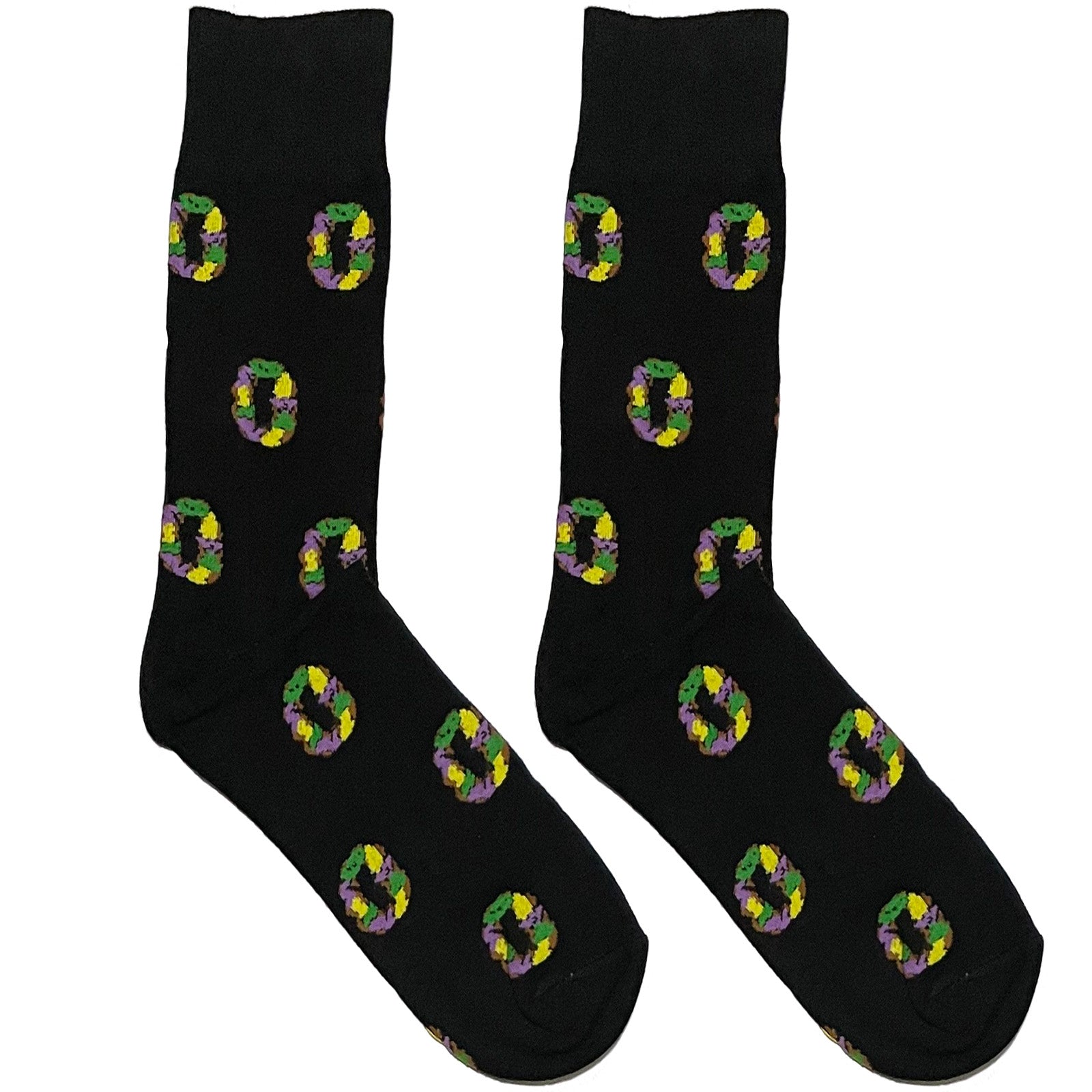 Black Donut Socks