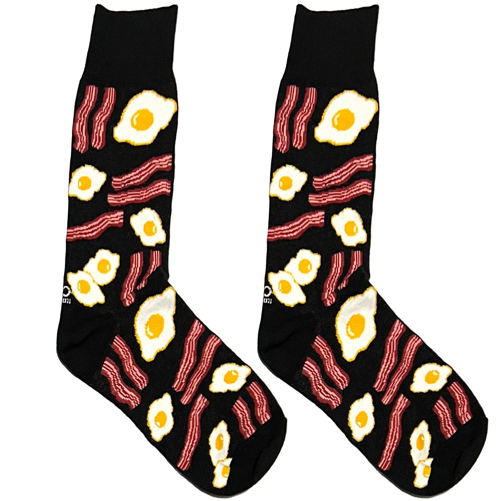 Black Egg Bacon Socks