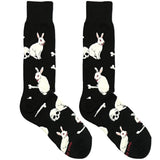 Black Evil Rabbit Socks