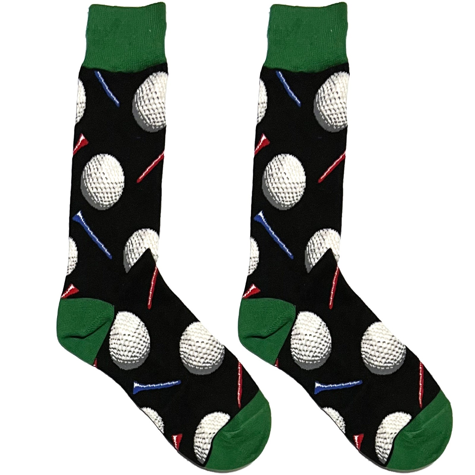 Black Golf Ball Socks