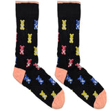 Black Gummy Jelly Socks