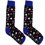 Black Kitchen Food Socks