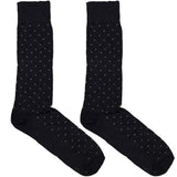 Black Polka Pattern Socks