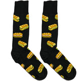 Black Sandwich Socks