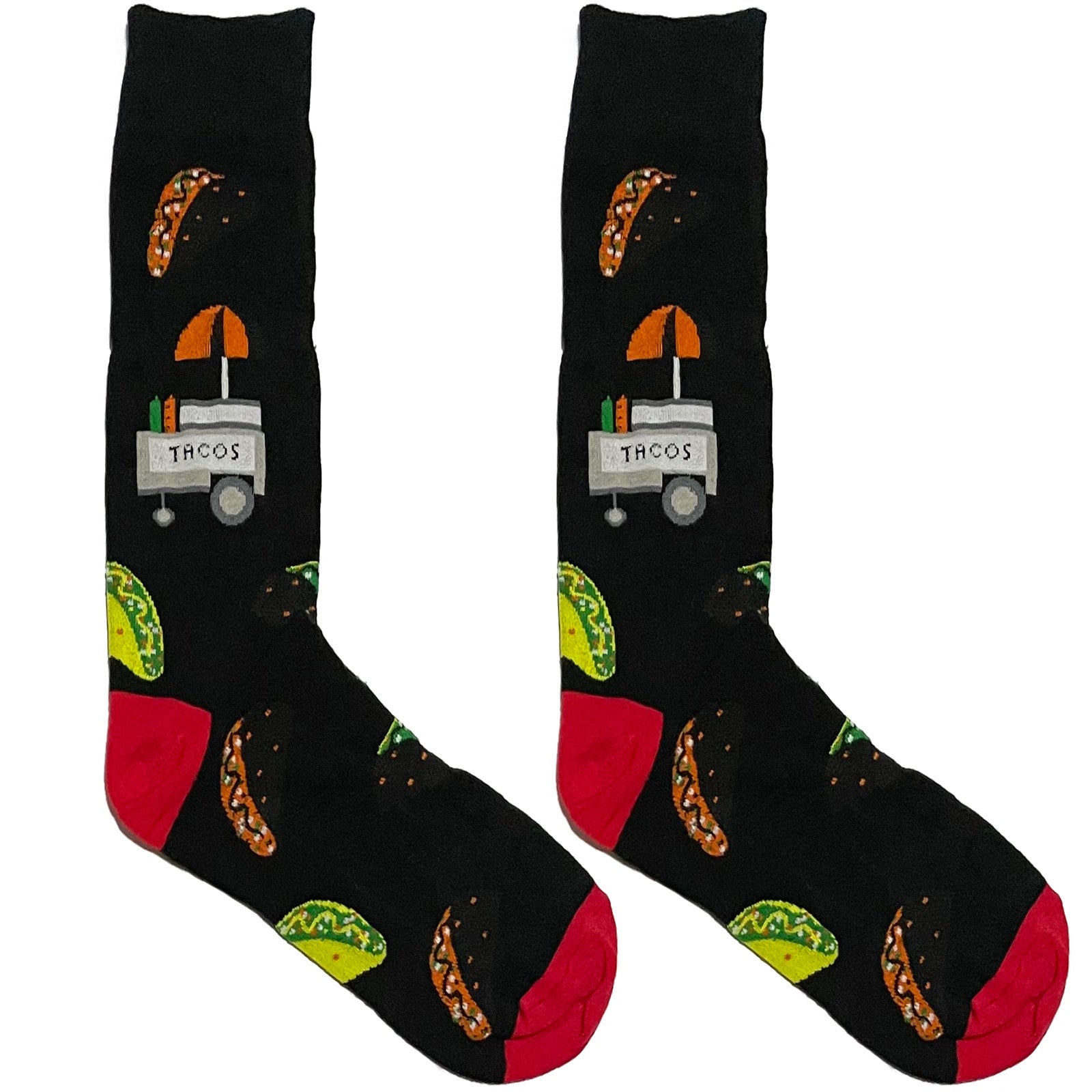 Black Taco Cart Socks