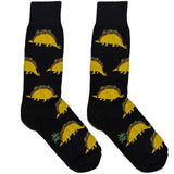 Black Taco Snail Socks