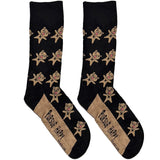 Black Teddy Sleeping Socks