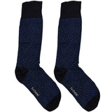 Blue Abstract Pattern Socks