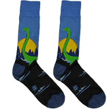 Blue And Green Dino Socks
