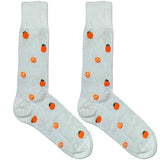 Blue And Orange Fruit Socks