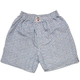 Blue And Red Pattern Cotton Boxers